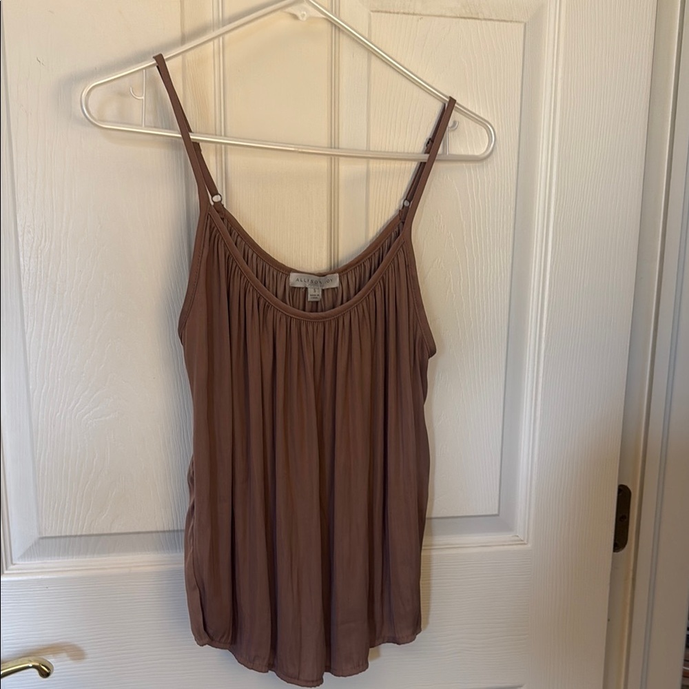 Women's Brown Tank Top